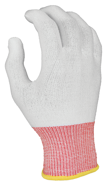 Cut Resistant Glove Liners:: 13 Gauge, Nylon with HPPE, Washable, Price per 200 Pairs, PU-GLFF-CR