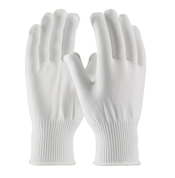 Nylon Glove Liners: Medium Weight, 13 Gauge, Low Lint, S-L, 12 Pairs/Pack, PI-40-750