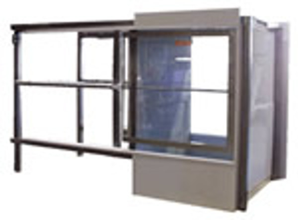 Horizontal Sliding Door Pass Throughs, Stainless Steel, 48x72x60, CAP-18FSP-PP-HD-48Wx72Hx60D