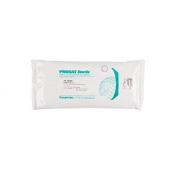 Sterile Wipes:: Cleanroom, Presaturated, Nonwoven Polyester, 9X9 - Sterilized by Gamma Irradiation, CO-PS-7030IR