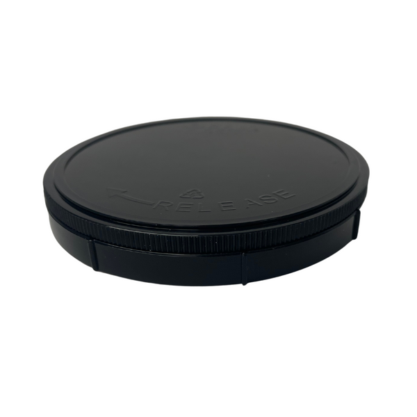 ESD Coin Wafer Shippers:: Fits 3" (76mm)Wafer, Black Polypropylene, Sold in Pack of 10, RT-eWB0022-ASSY-2