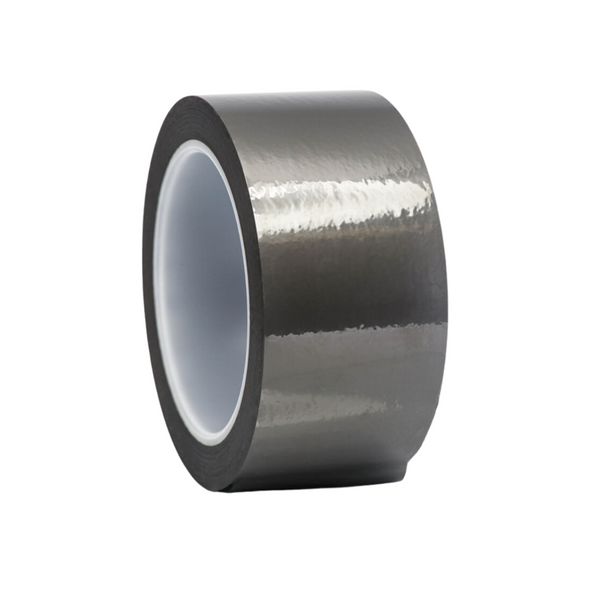 Anti-Static Polyester Tape:. Conductive Acrylic Adhesive, ISO 7 -ISO 8, Gray, Price Per Roll, WW-0149GY-P7S