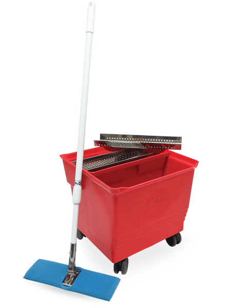 Mop Bucket Systems,: Perfex TruClean Deluxe Disinfection System, Mop Bucket and Waste Bucket Duo System, PF-30-3