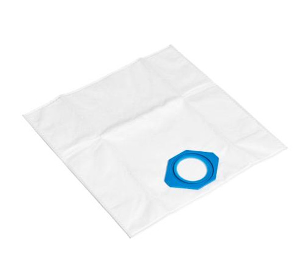 Cleanroom Vacuum Replacement Filter Bag;. Nilfisk Fleece Bags, 5/Pack, NI-107418525