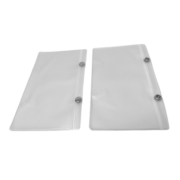 ESD Tote Box Card Holders:. Clear, Embossed "Static Dissipative", 8"x4-3/8", Price Per Each, ZZ-AR-20706.5-84