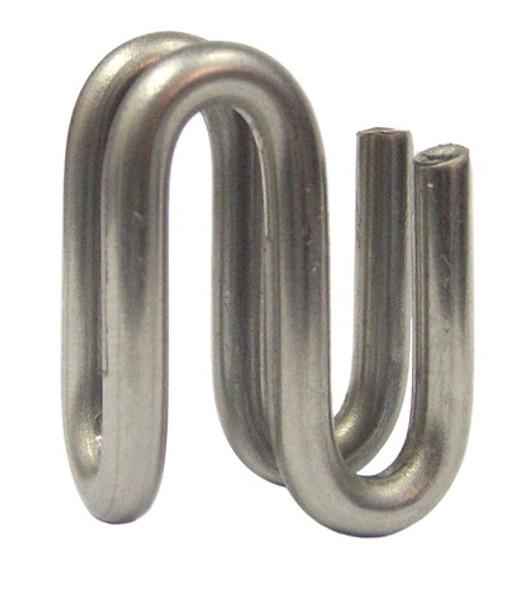 "S" Hooks: Join Shelving Units, Stainless Steel, Eagle, EA-A200012