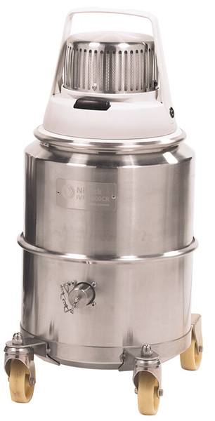 Nilfisk IVT 1000CR:. Pharmaceutical Vacuums, Stainless Steel, Safe Pak, ULPA Filter, Accessory Kit, NI-01798180