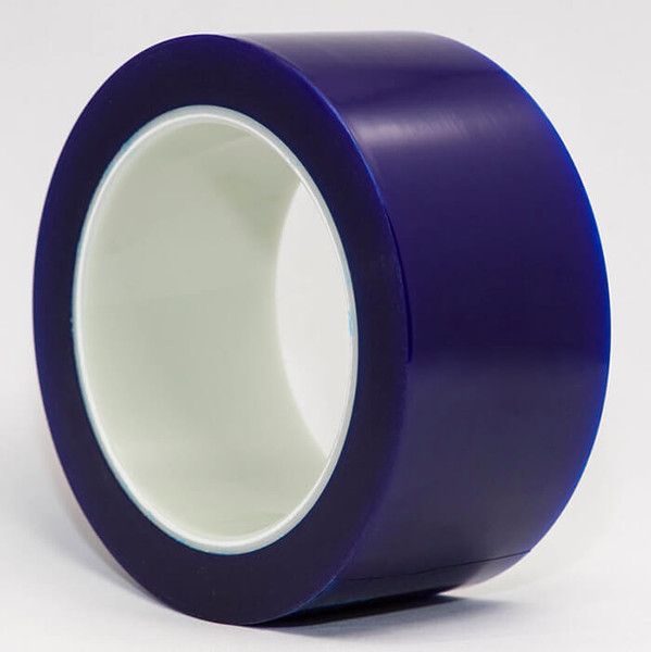 PVC Surface Protection Tape:. Vinyl, Acrylic Adhesive, Low Adhesion, ISO 4 -ISO 6, Transparent Blue, Price Per Roll, WW-1310TB-P5S