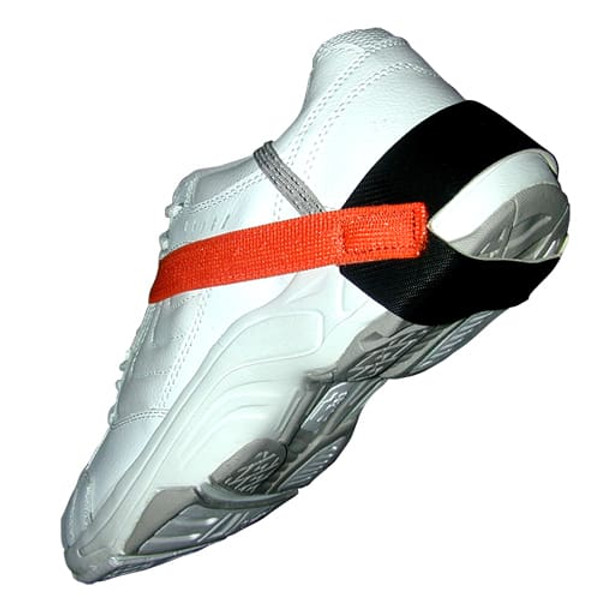 Heel Grounders:. Velcro Closure Strap, 1 Meg Resistor, Orange, TT-HG1370-OR