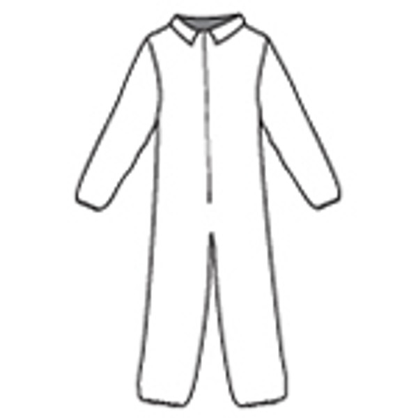 Chemical Suits - Kappler Zytron 300:. Elastic Wrist/Ankles, Tan, 6/Case, KA-Z3H417