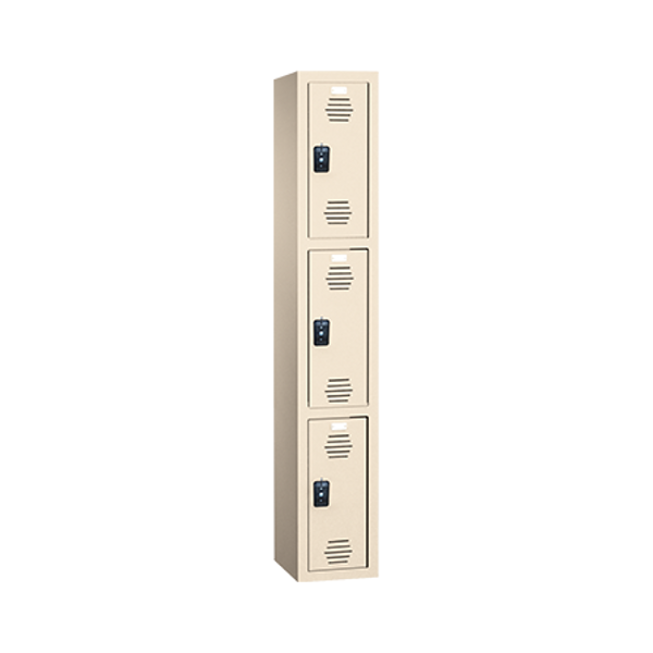 Plastic Lockers, Three Tier, Multiple Sizes and Colors, AS-3TIERP