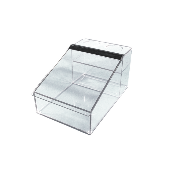 Table Top Dispenser with Wiper Holder, 10"W x 8"H x 15"D, SC-BWD-9900-PETG