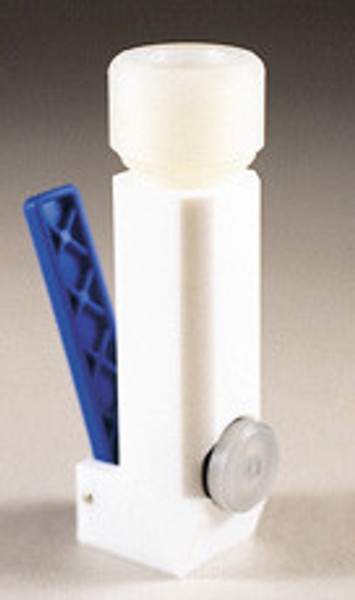 DISCONTINUED  Eye Wash Assembly: PTFE Eye Wash, 1/4" Inlet Thread, Polyurethane Hose,  TA-EW-304