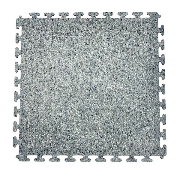 ESD Vinyl Floor Tile: Conductive, Interlocking, Charcoal, 24"x24", Price Per Tile, DA-CVIT-ESD-404