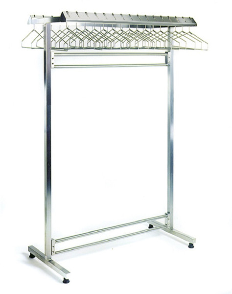 DISCONTINTUED Electropolished Gowning Racks: Double Sided, 304 Stainless Steel, EA-EPxxxx-DGRN