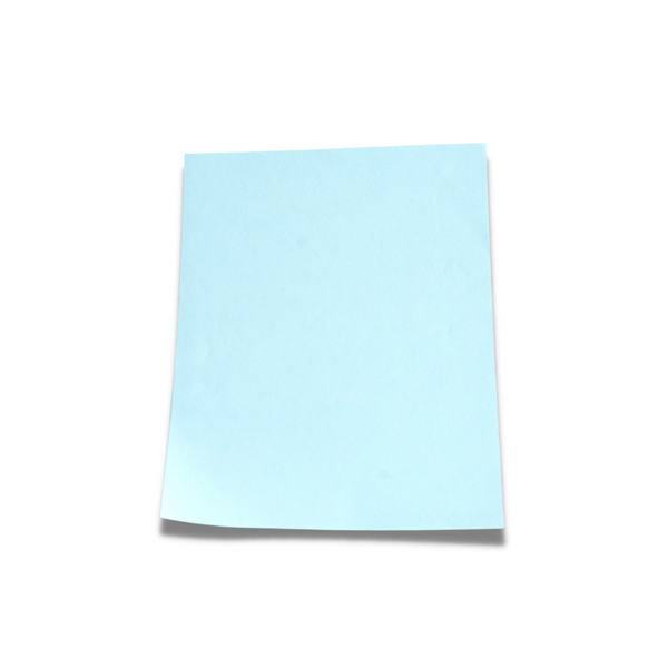 Cleanroom Paper: 8.5"x11", Blue, Autoclavable, 22#, 250 Sheets/Pack - 10 Packs/Case,  LT-8511-22B