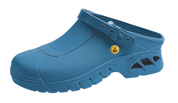 Autoclavable Shoes:: Cleanroom, ESD, Unisex, Blue, Sizes: 36, 38, 40, 42, 44, 46, AB-39610