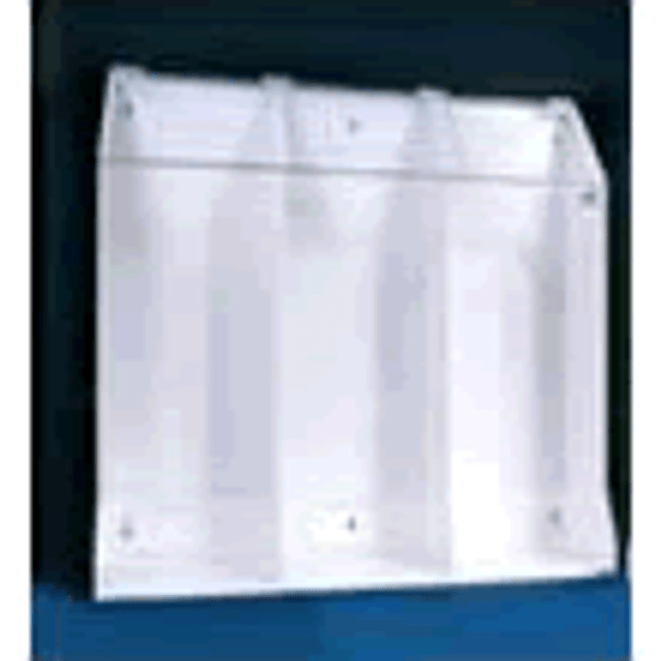 Acrylic Dispensers, 3 Compartments, 30"W x 30"H x 10"D, AK-JN3-C