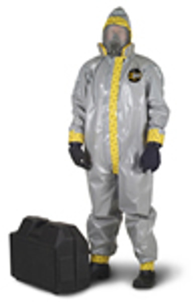 DISCONTINUED  Kappler Zytron 200 Coveralls: Zipper Front, Collar, Bound Seams, XS-4XL, 12/Case, KA-Z2B412