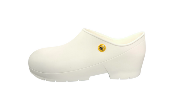 Cleanroom ESD Shoes: Autoclavable Clogs, SEBS Material, Steel Toe, Unisex, Size 34-47, APC-ASFE2