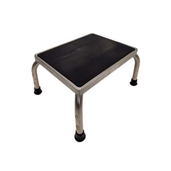 Step Stools: Stainless Steel, 14"W x 11-3/8"D x 9"H, BL-1260SS: