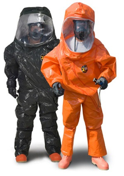 Kappler Zytron 500 Coveralls: CE Certified Type 3, Hood, Elastic Wrist/Ankle, XS-4XL, Orange KA-Z5H428-OR