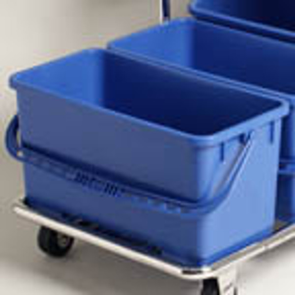 Mop Buckets:: SlimLine, Casters, 6 Gallon, Blue,  MN-B-7DBAC