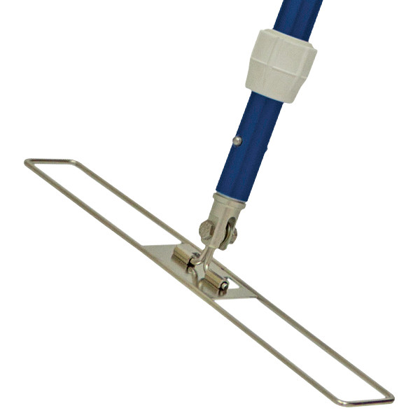 Mop Handles: VertiKlean Mop System, Aluminum, 54"-90"L x 7" Wide, GR-2669