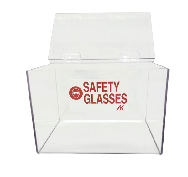 Safety Glass Dispensers, Double,  9"W x 6"H x 6"D, AK-230-2