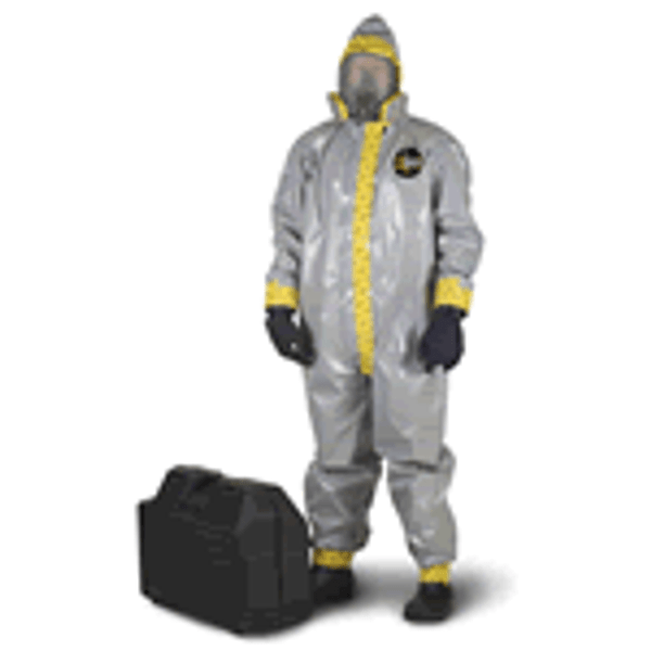 Kappler Zytron 200 Coveralls:. Zipper Front, Collar, Heat Sealed/Taped Seams, XS-4XL, 6/Case, KA-Z2H412