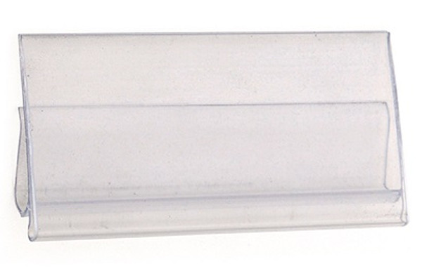 Shelf Markers: Black Plastic, Fits Eagle Wire Shelves, 13"Long, EA-A206217