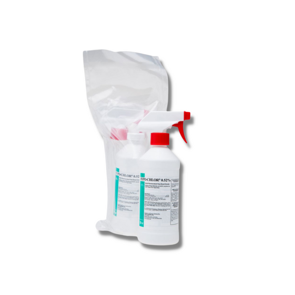 HYPO-CHLOR, Sodium Hypochlorite, Sterile, 0.52%, 16 oz, VA-SHC-16Z-0.52