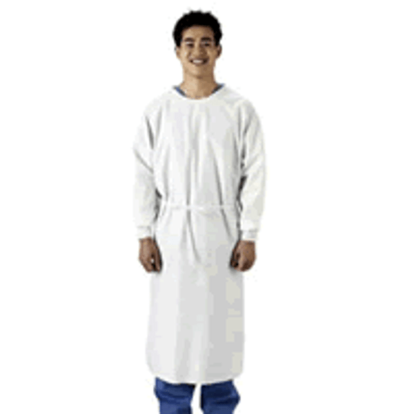 Isolation Gowns: Kappler Provent 7000:. Knit Cuffs, Velcro at Neck, Sizes: S-4XL, 30/Case, KA-PVS101