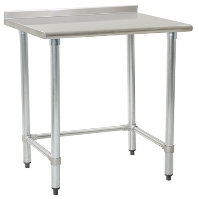 Stainless Steel Work Tables with Upturns